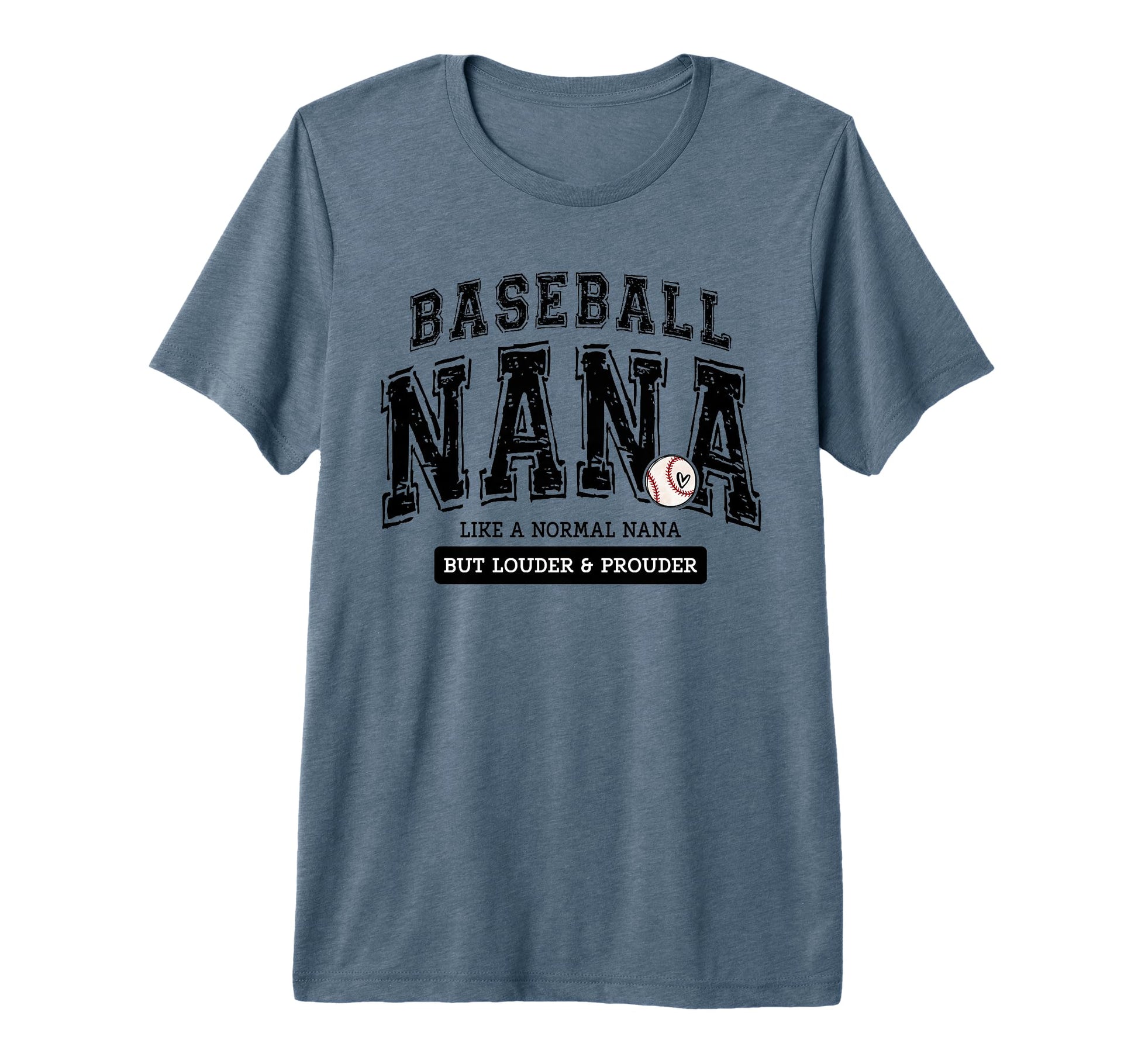 Baseball Nana Varsity Like Normal But T-Shirt - Graphic Print for Adults - T-Shirt, Sweatshirt, Hoodie