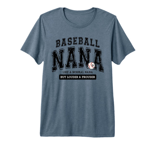 Baseball Nana Varsity Like Normal But T-Shirt - Graphic Print for Adults - T-Shirt, Sweatshirt, Hoodie