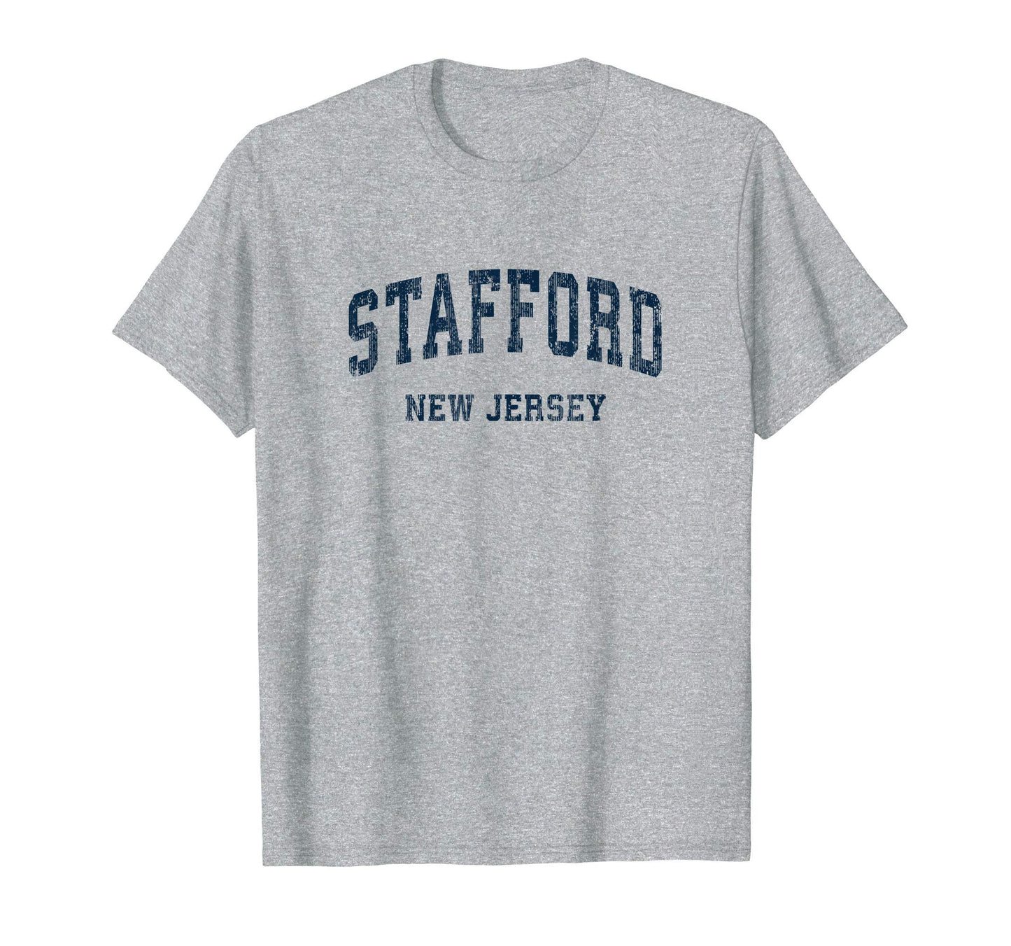 Stafford New Jersey Nj Varsity T-Shirt - Fun Novelty Design for Adults - T-Shirt, Sweatshirt, Hoodie
