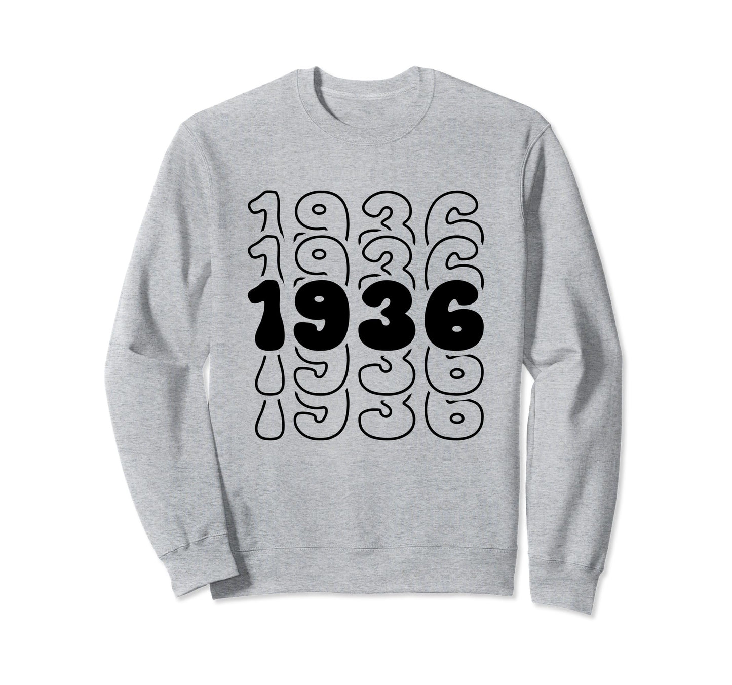 88 Year Old Groovy 88Th Birthday Sweatshirt - Streetwear Style Men Women - T-Shirt, Sweatshirt, Hoodie