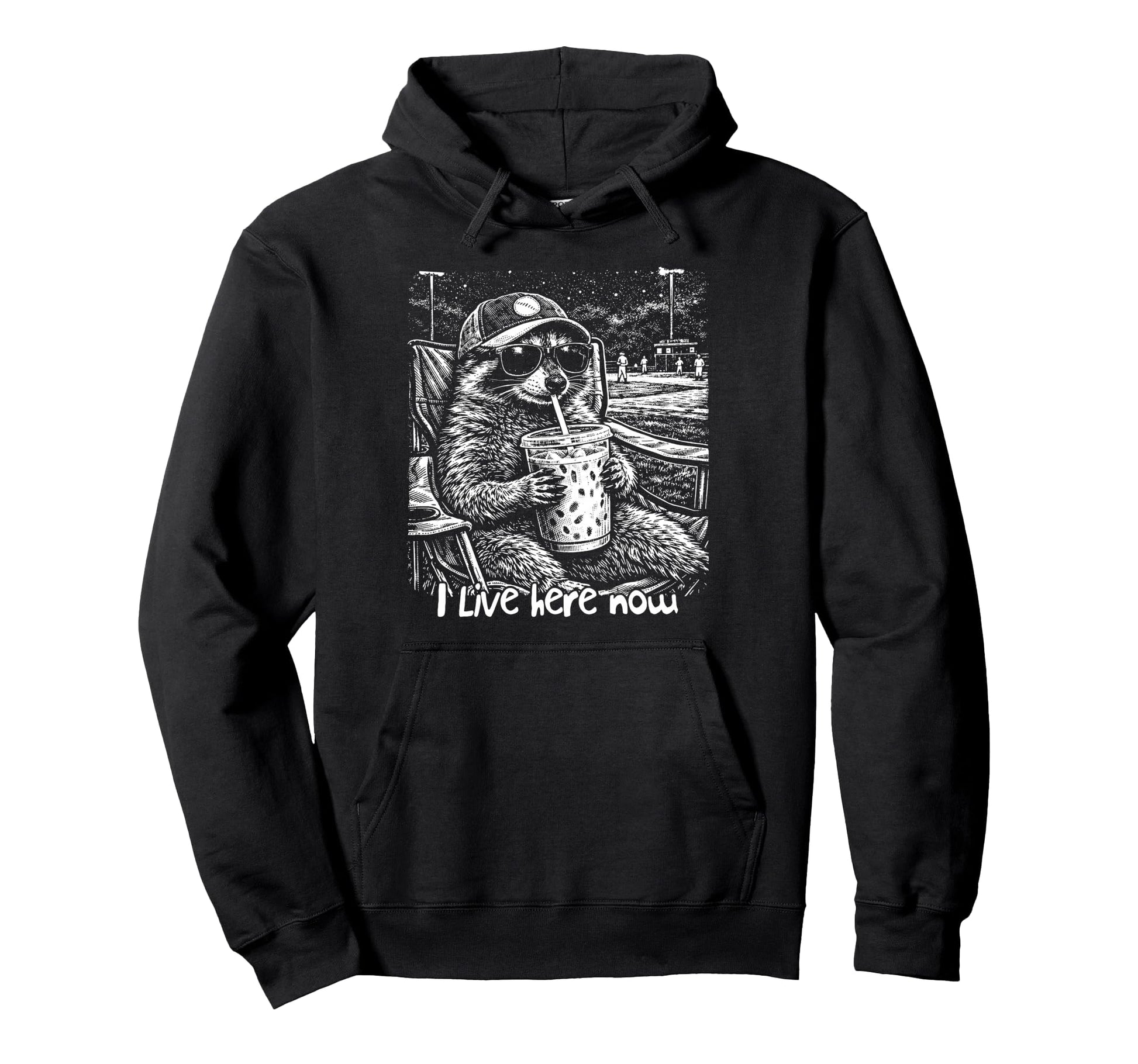 Baseball Lover Baseball Season Hoodie - Fun Novelty Design for Adults - T-Shirt, Sweatshirt, Hoodie