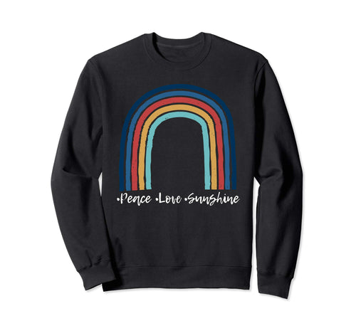 Peace Love Sunshine Gift Hoodie - Novelty Apparel Men Women - T-Shirt, Sweatshirt, Hoodie