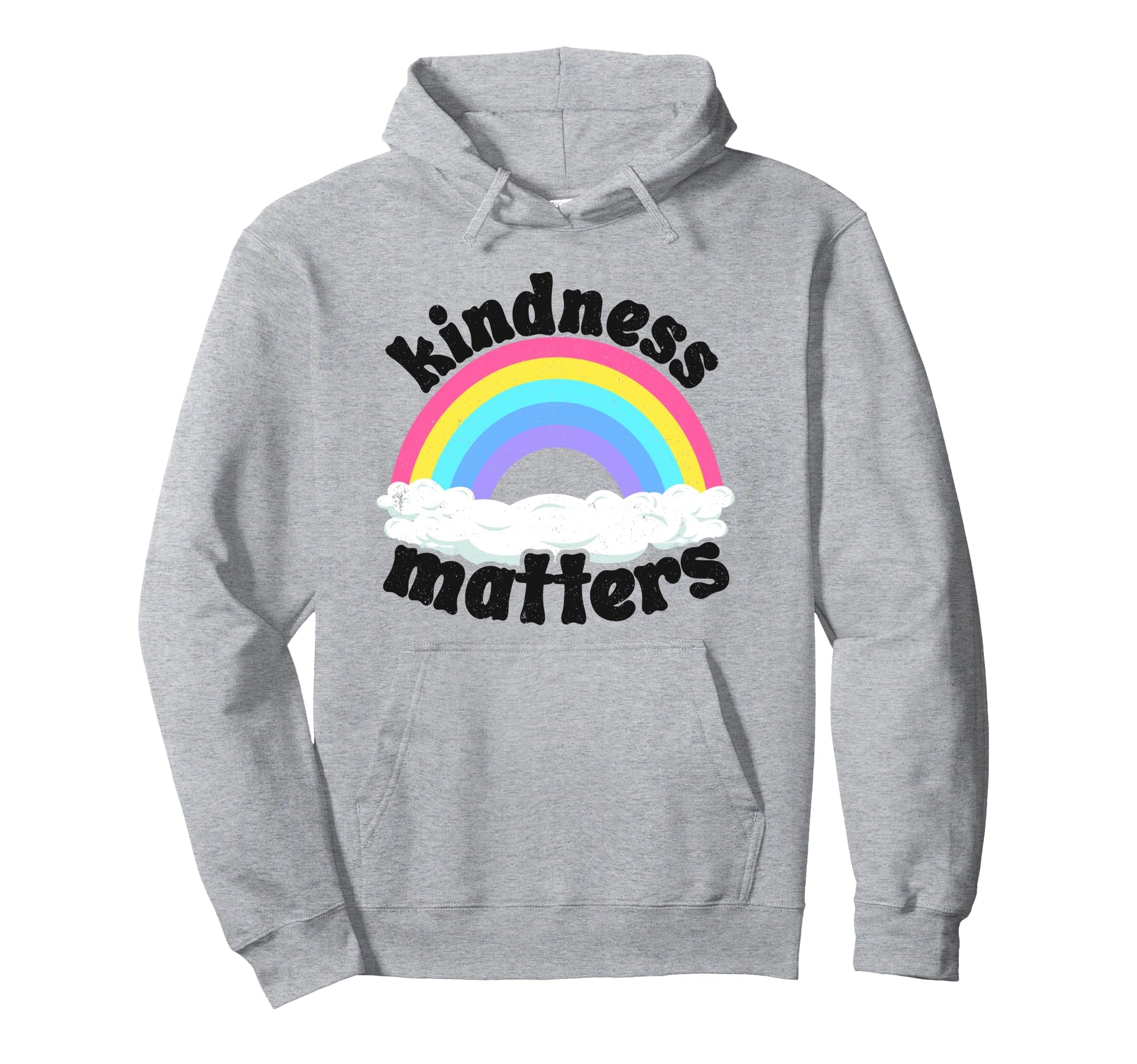 Positive Anti Bullying Rainbow Sped Hoodie - Aesthetic Graphic Unisex - T-Shirt, Sweatshirt, Hoodie