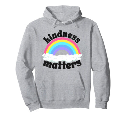 Positive Anti Bullying Rainbow Sped Hoodie - Aesthetic Graphic Unisex - T-Shirt, Sweatshirt, Hoodie