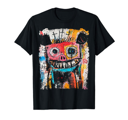 Pop Art Animal 90S Graffiti T-Shirt - Graphic Print Men Women - T-Shirt, Sweatshirt, Hoodie