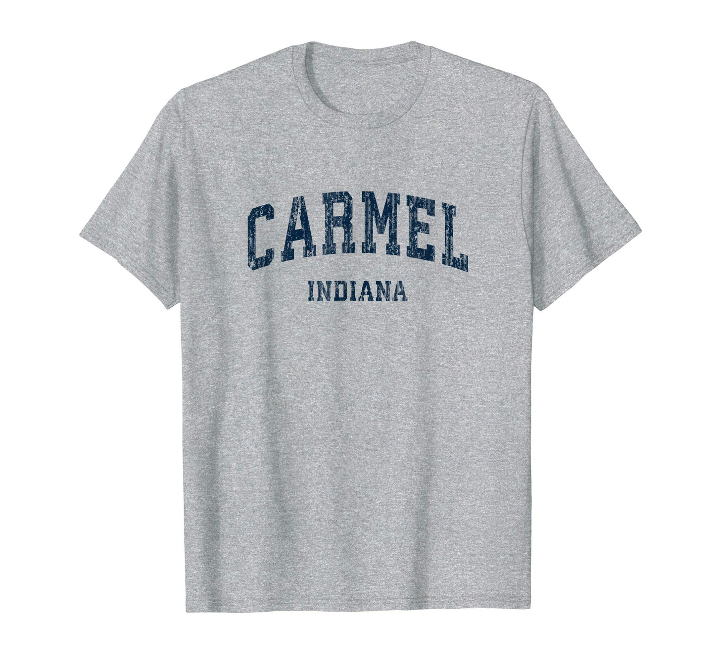 Carmel Indiana Varsity Sports Navy T-Shirt - Casual Everyday Wear Unisex - T-Shirt, Sweatshirt, Hoodie