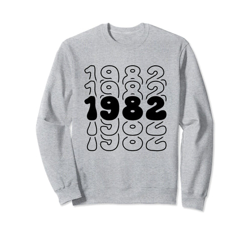 42 Year Old Groovy 42Nd Birthday Sweatshirt - Unique Graphic Men Women - T-Shirt, Sweatshirt, Hoodie