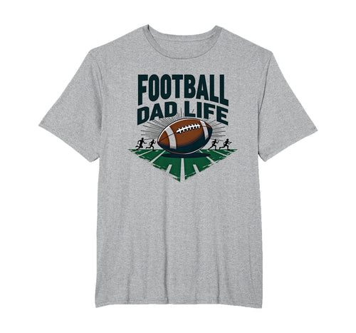 Football Dad Life Proud Father Game T-Shirt - Minimalist Print for Adults - T-Shirt, Sweatshirt, Hoodie