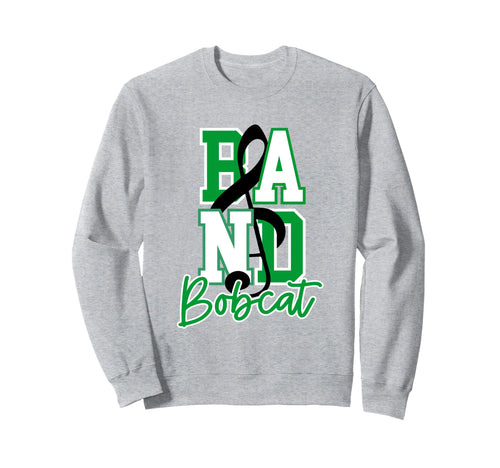 Bobcat Band School Spirit Band Mom Sweatshirt - Unique Graphic Unisex - T-Shirt, Sweatshirt, Hoodie