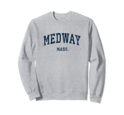 Medway Massachusetts Ma Varsity Sweatshirt - Fun Novelty Design Unisex - T-Shirt, Sweatshirt, Hoodie