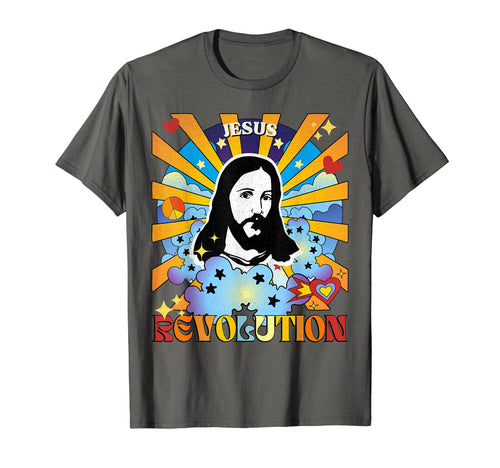 Jesus Revolution Groovy Hippie 60S 70S T-Shirt - Custom Art Print Unisex - T-Shirt, Sweatshirt, Hoodie