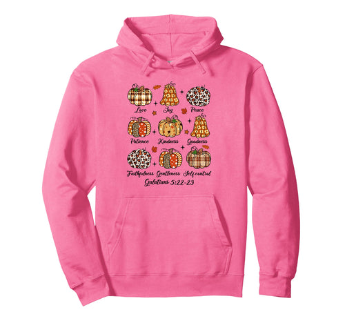 Love Joy And Peace Fall Pumpkins Hoodie - Aesthetic Graphic Men Women - T-Shirt, Sweatshirt, Hoodie