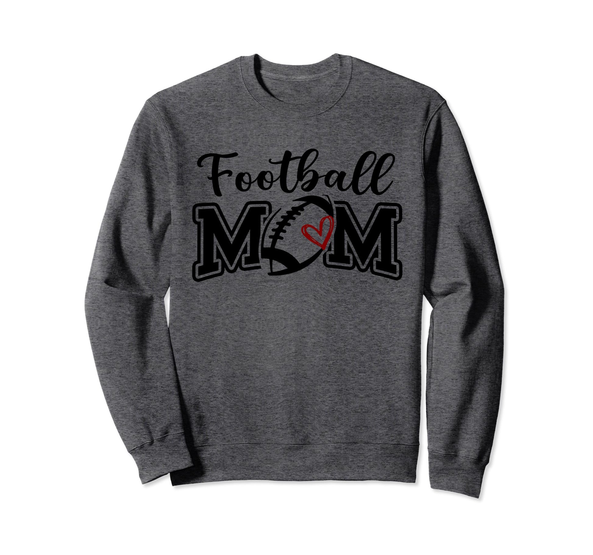 Football Mom Football Game Day Vibes Sweatshirt - Graphic Print Men Women - T-Shirt, Sweatshirt, Hoodie