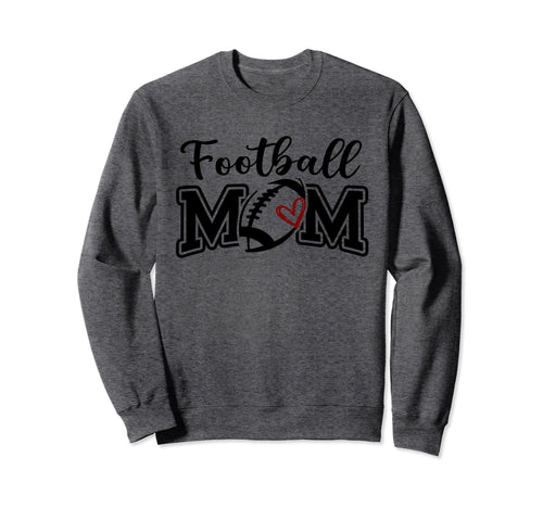 Football Mom Football Game Day Vibes Sweatshirt - Graphic Print Men Women - T-Shirt, Sweatshirt, Hoodie
