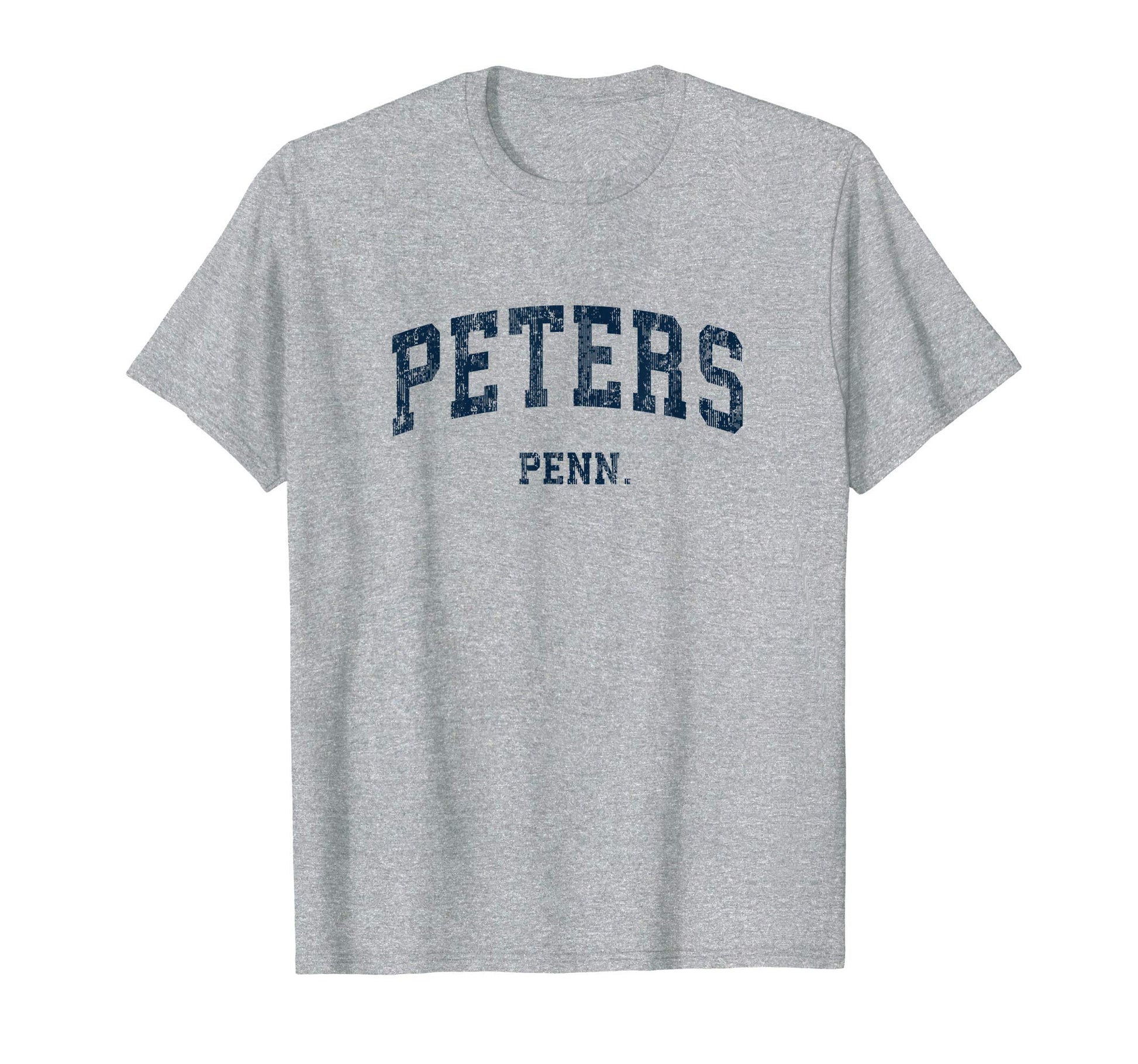 Peters Pennsylvania Pa Varsity Sports T-Shirt - Novelty Apparel for Adults - T-Shirt, Sweatshirt, Hoodie