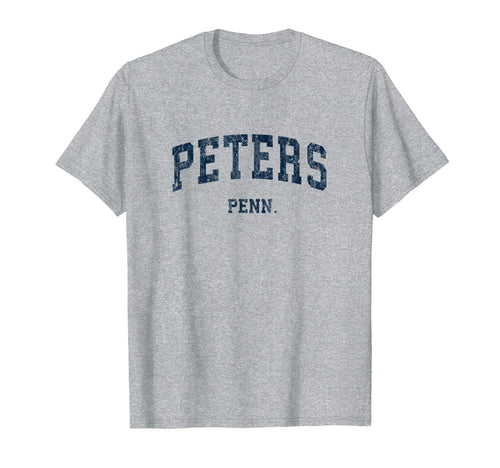 Peters Pennsylvania Pa Varsity Sports T-Shirt - Novelty Apparel for Adults - T-Shirt, Sweatshirt, Hoodie