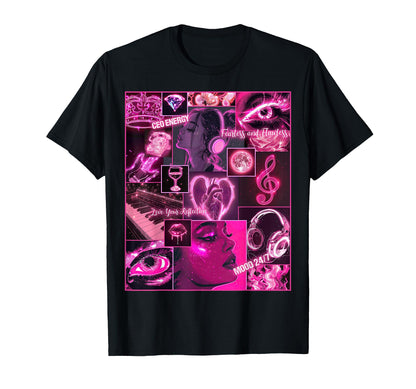 Music Lover Gothic Chic Emo Aesthetic T-Shirt - Streetwear Style Unisex - T-Shirt, Sweatshirt, Hoodie