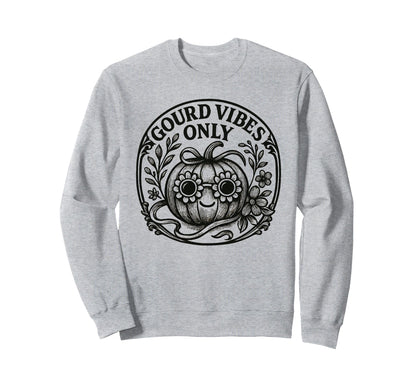 Halloween Boho Pumpkin Pun Funny Sweatshirt - Minimalist Print Unisex - T-Shirt, Sweatshirt, Hoodie