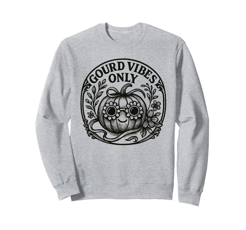 Halloween Boho Pumpkin Pun Funny Sweatshirt - Minimalist Print Unisex - T-Shirt, Sweatshirt, Hoodie
