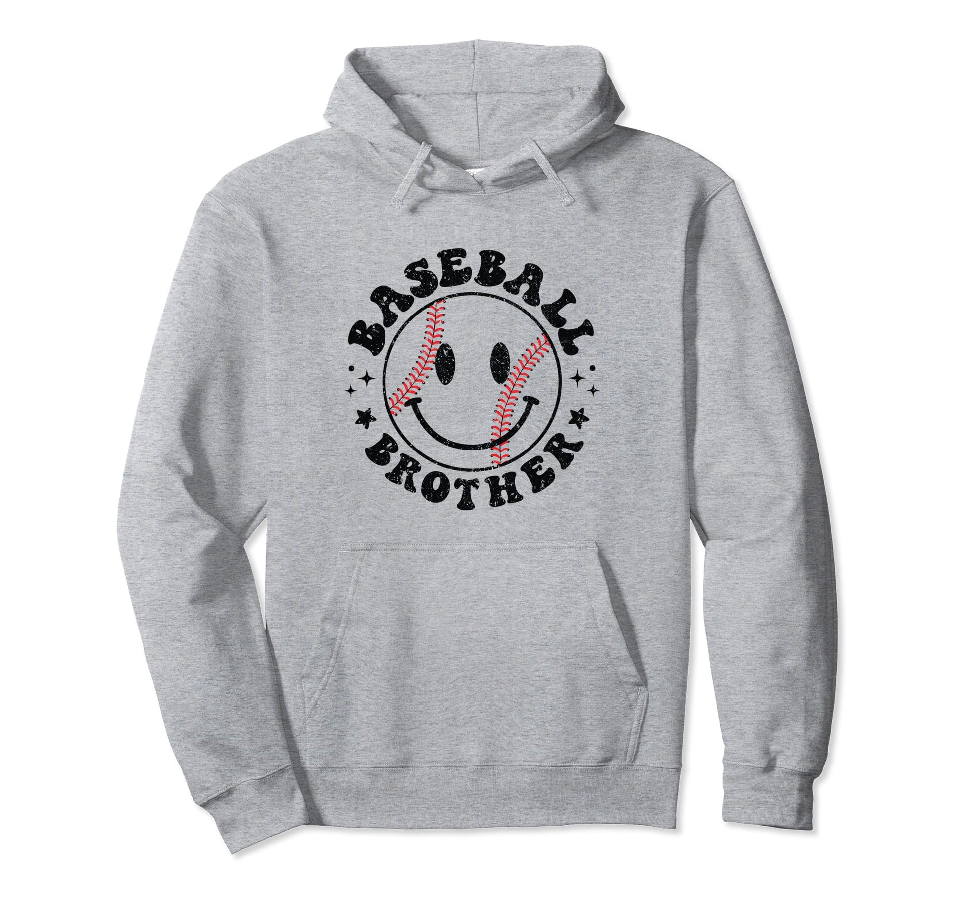 Baseball Brother Funny Sporty Hoodie - Fun Novelty Design Unisex - T-Shirt, Sweatshirt, Hoodie