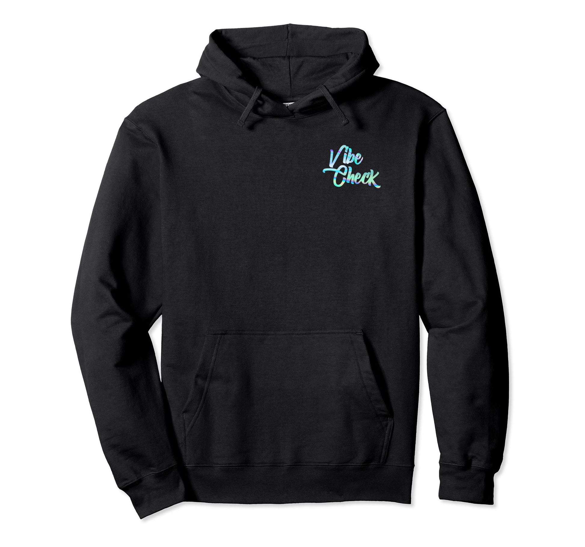 Vibe Check Psychedelic Rave Trippy Hoodie - Casual Everyday Wear Unisex - T-Shirt, Sweatshirt, Hoodie