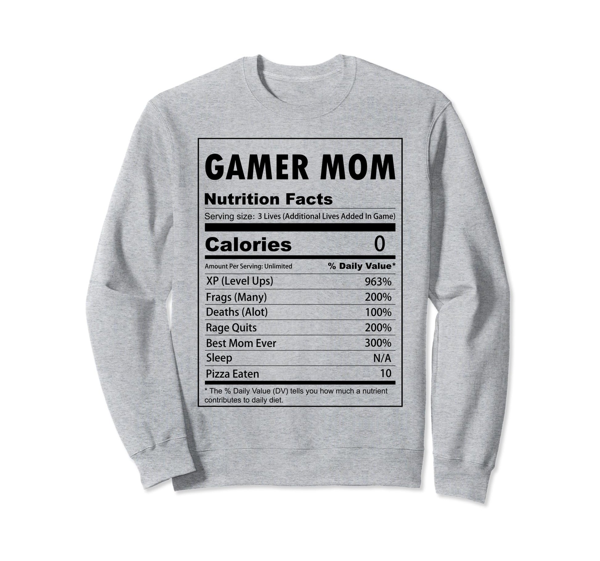 Gamer Mom Best Video Gamer Mom Sweatshirt - Casual Everyday Wear Unisex - T-Shirt, Sweatshirt, Hoodie