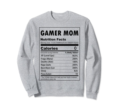 Gamer Mom Best Video Gamer Mom Sweatshirt - Casual Everyday Wear Unisex - T-Shirt, Sweatshirt, Hoodie