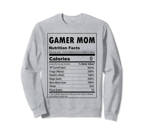 Gamer Mom Best Video Gamer Mom Sweatshirt - Casual Everyday Wear Unisex - T-Shirt, Sweatshirt, Hoodie