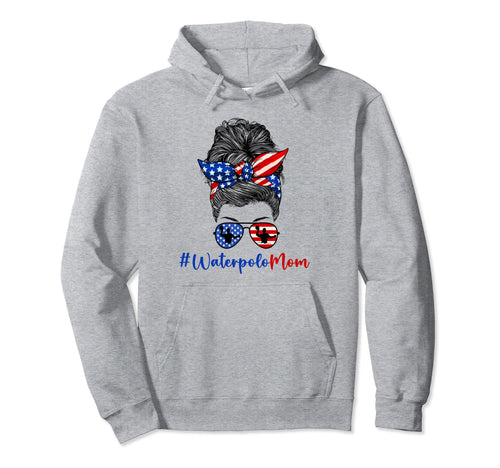 Water Polo Mom Game Day Water Polo Hoodie - Aesthetic Graphic for Adults - T-Shirt, Sweatshirt, Hoodie