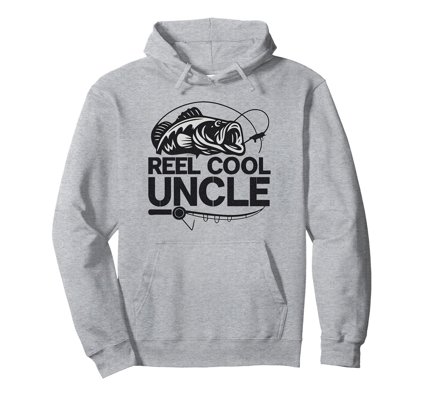 Reel Uncle Hoodie - Casual Everyday Wear Unisex - T-Shirt, Sweatshirt, Hoodie