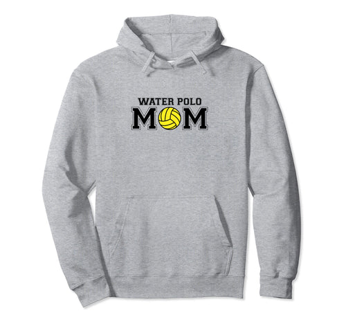 Water Polo Mom Game Day Black Logo Hoodie - Novelty Apparel Men Women - T-Shirt, Sweatshirt, Hoodie