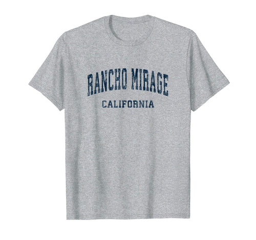 Rancho Mirage California Ca Varsity T-Shirt - Custom Art Print Unisex - T-Shirt, Sweatshirt, Hoodie