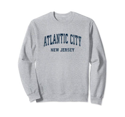 Atlantic City New Jersey Nj Sweatshirt - Casual Everyday Wear Unisex - T-Shirt, Sweatshirt, Hoodie