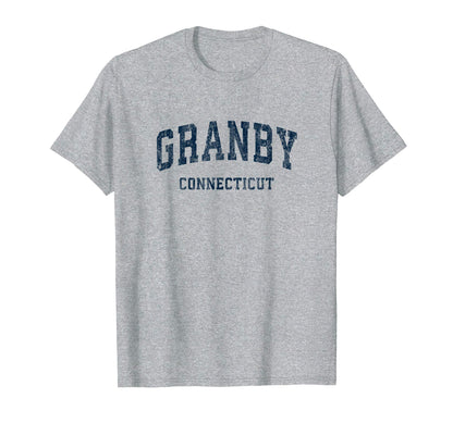 Granby Connecticut Ct Varsity T-Shirt - Casual Everyday Wear for Adults - T-Shirt, Sweatshirt, Hoodie