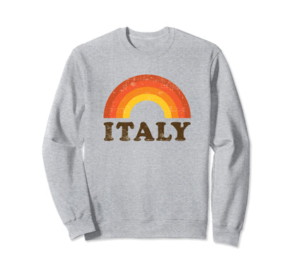 Italy Vacation Souvenir Distressed Sweatshirt - Trendy Graphic for Adults - T-Shirt, Sweatshirt, Hoodie