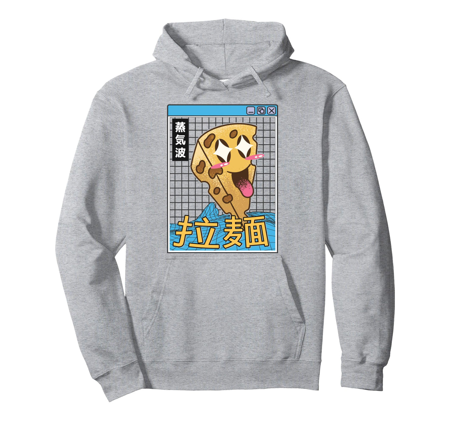 Happy Cheese Rainbow Japan 80S Hoodie - Casual Everyday Wear Men Women - T-Shirt, Sweatshirt, Hoodie