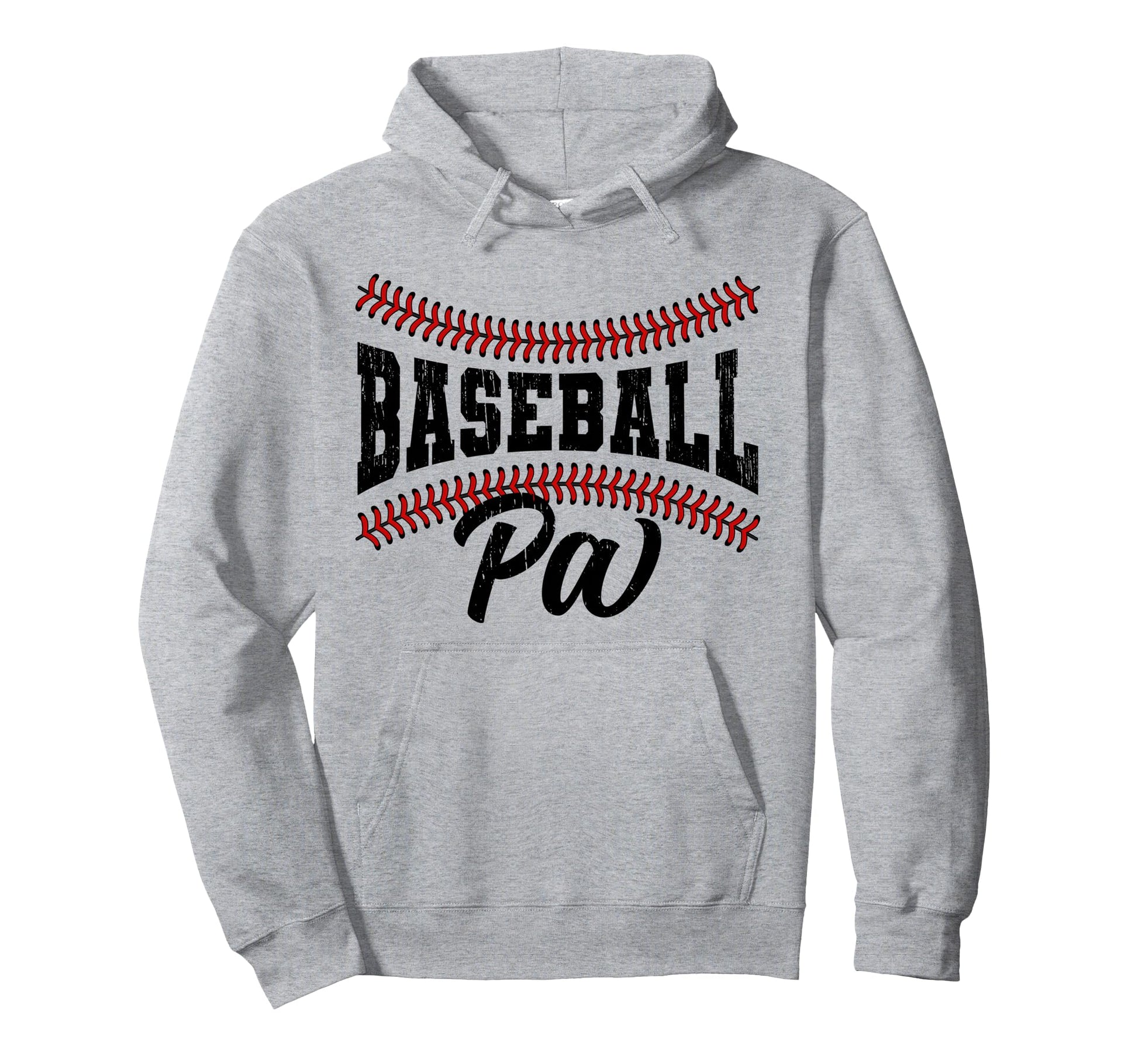 Baseball Pa Proud Grandpa Pa Baseball Hoodie - Unique Graphic Men Women - T-Shirt, Sweatshirt, Hoodie