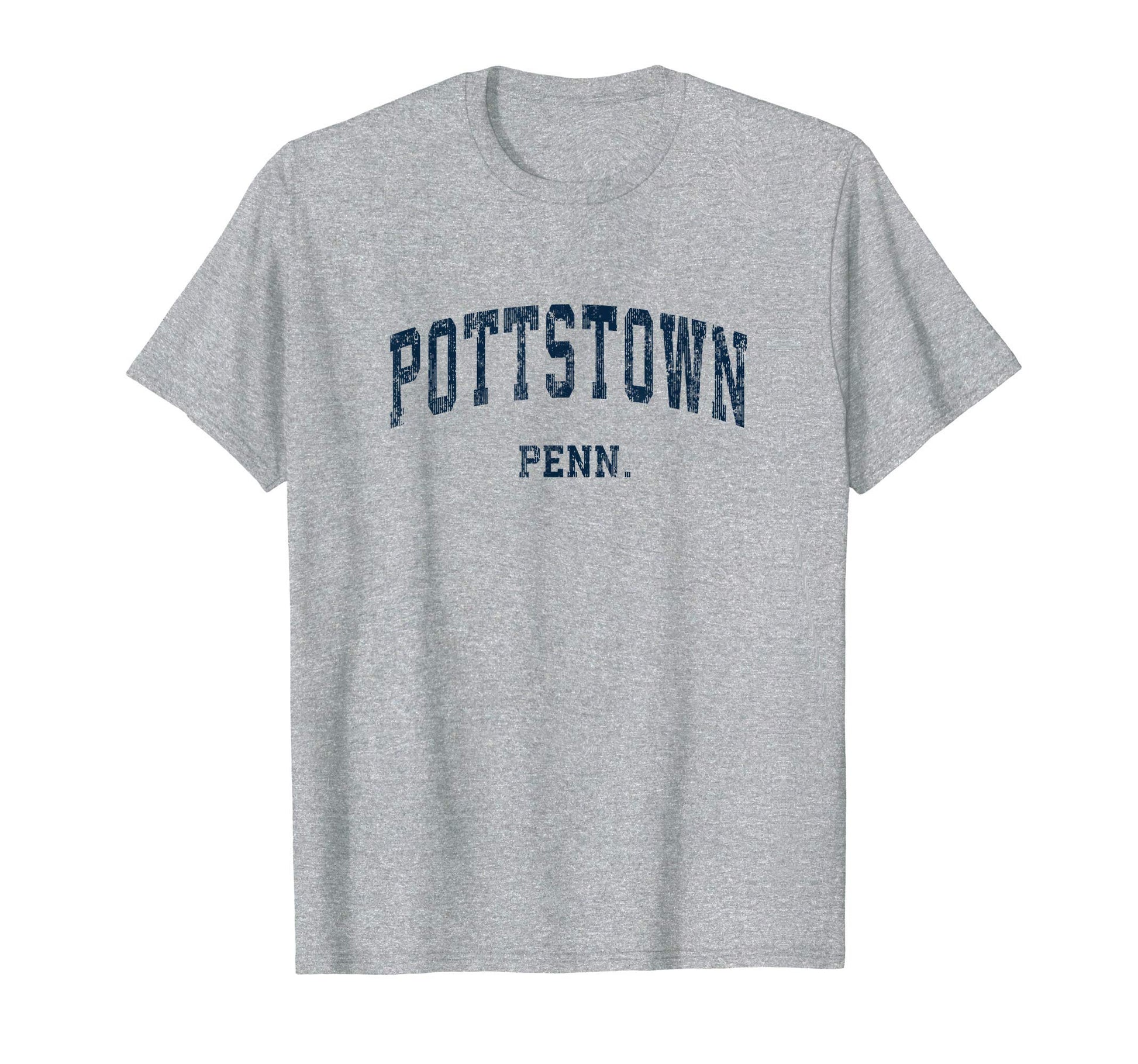Pottstown Pennsylvania Pa Varsity Sports T-Shirt - Custom Art Print Unisex - T-Shirt, Sweatshirt, Hoodie