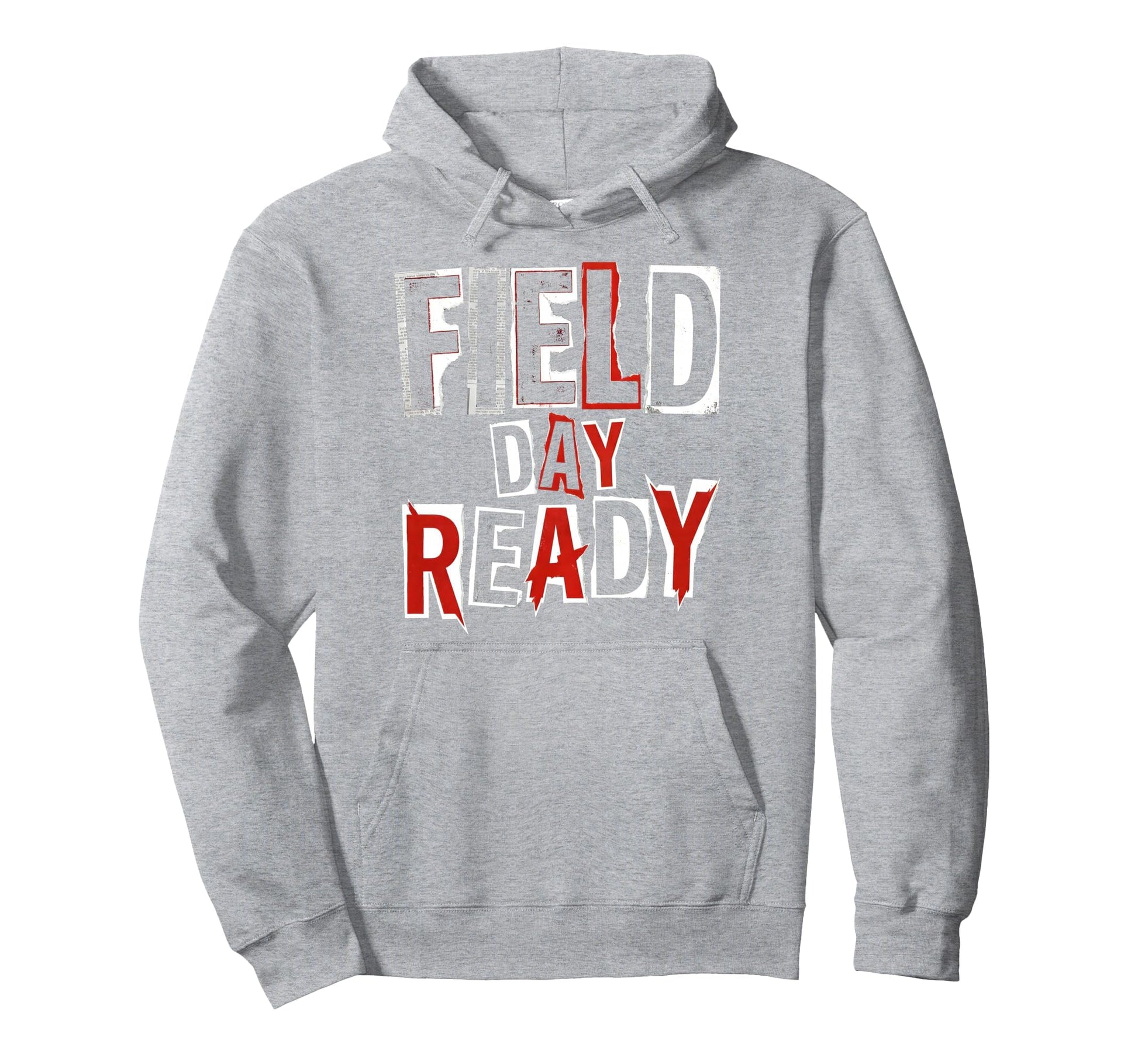 Field Day Ready Soccer Mom Hoodie - Novelty Apparel Unisex - T-Shirt, Sweatshirt, Hoodie