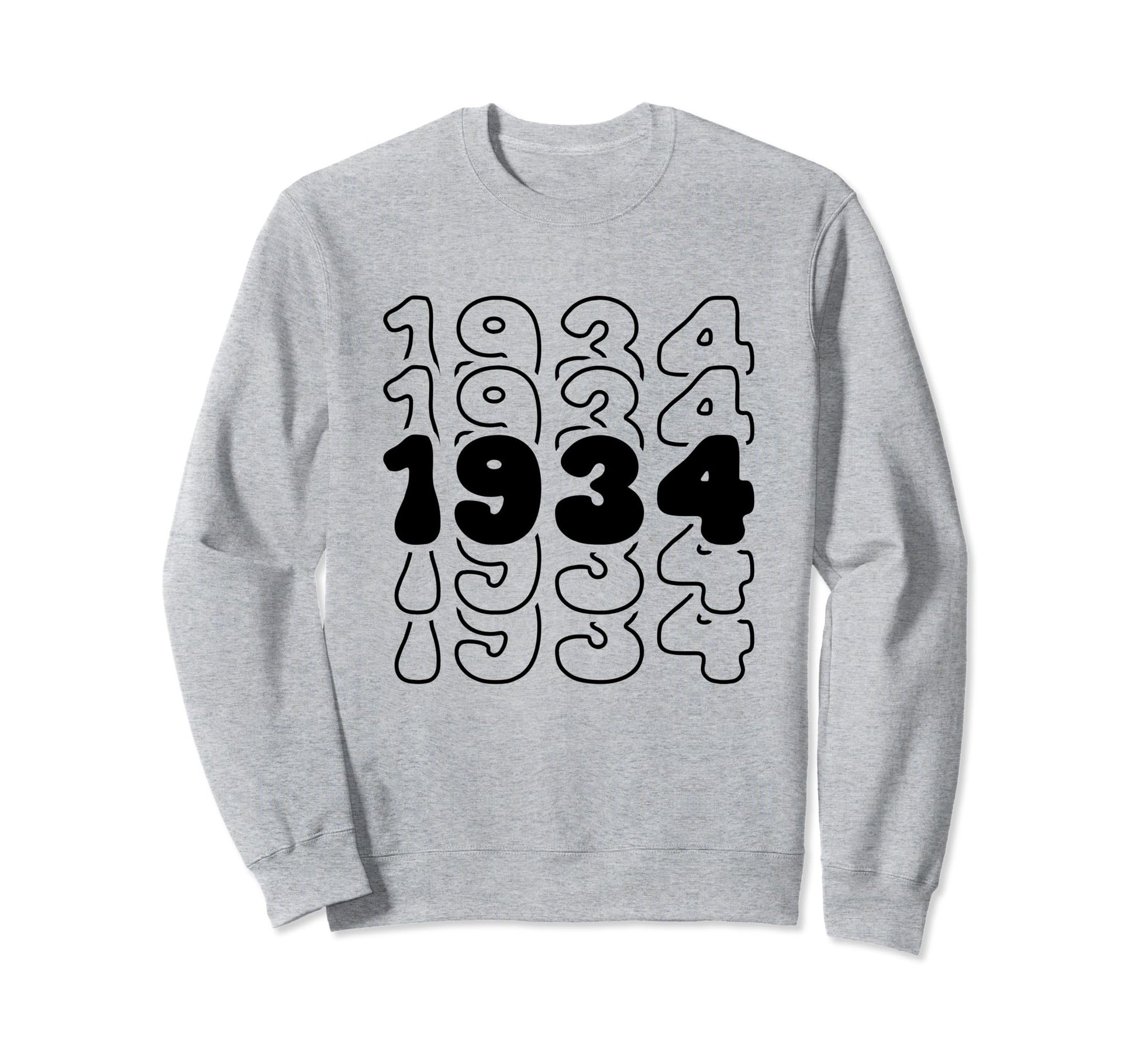 90 Year Old Groovy 90Th Birthday Sweatshirt - Fun Novelty Design Unisex - T-Shirt, Sweatshirt, Hoodie