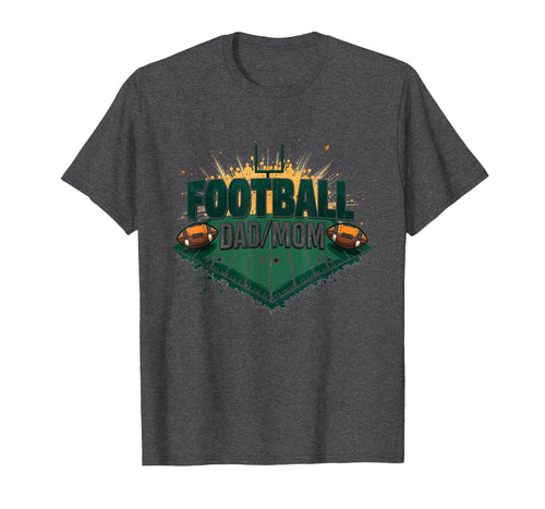Football Dad Mom Proud Parent Game T-Shirt - Custom Art Print for Adults - T-Shirt, Sweatshirt, Hoodie