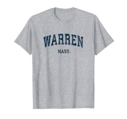 Warren Massachusetts Ma Varsity T-Shirt - Streetwear Style for Adults - T-Shirt, Sweatshirt, Hoodie