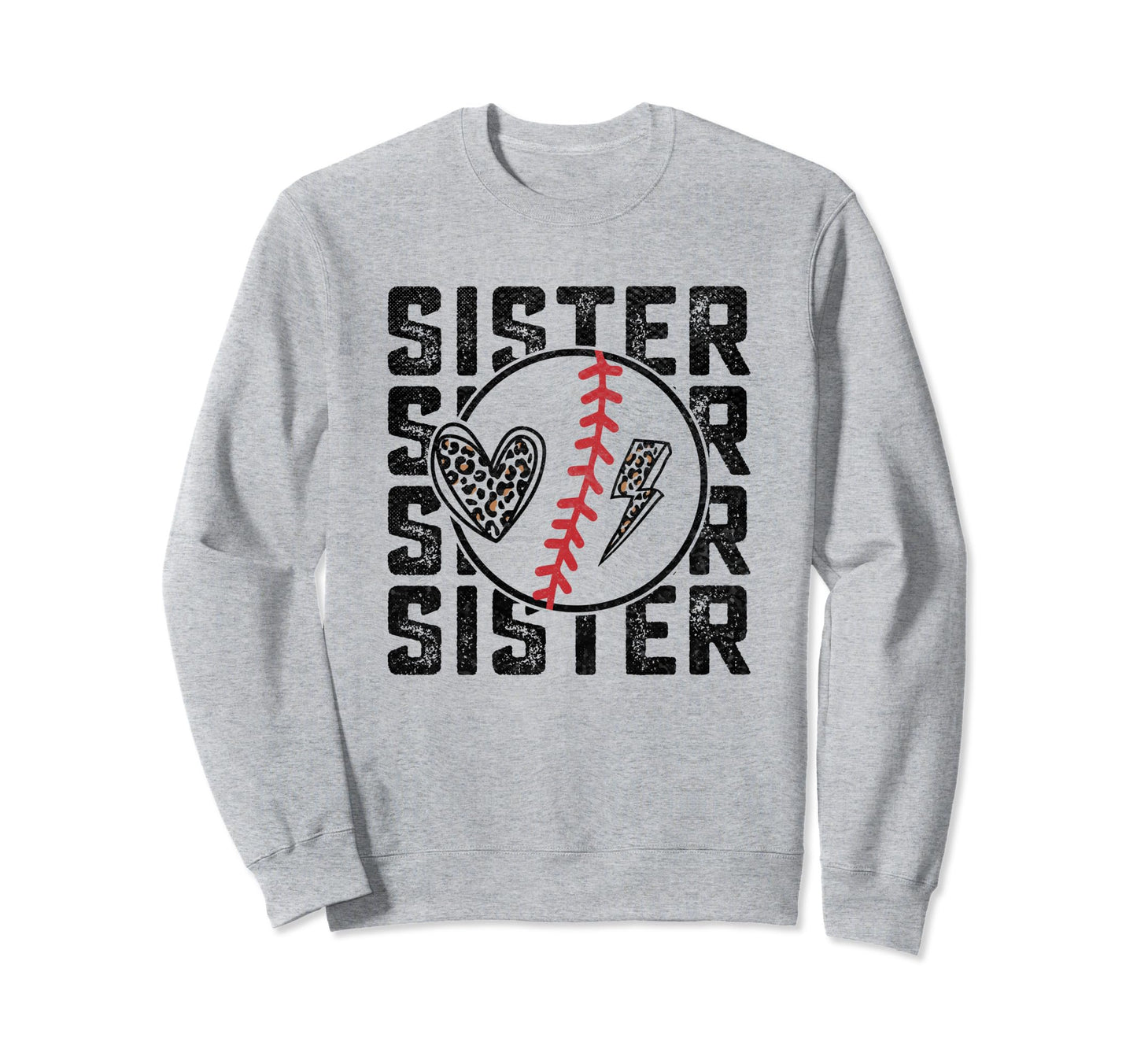 Baseball Sister Sport Sweatshirt - Novelty Apparel Men Women - T-Shirt, Sweatshirt, Hoodie