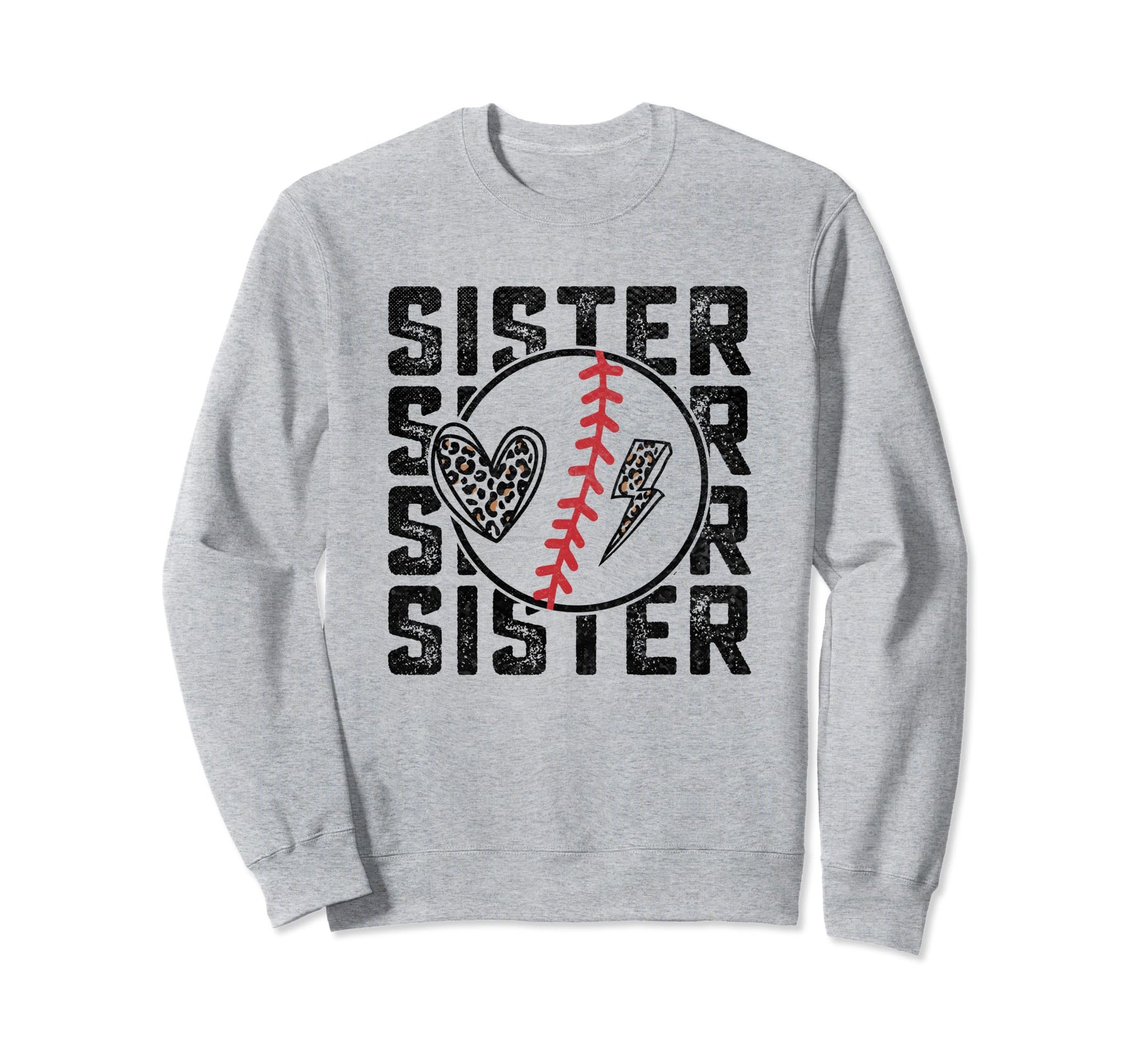 Baseball Sister Sport Sweatshirt - Novelty Apparel Men Women - T-Shirt, Sweatshirt, Hoodie