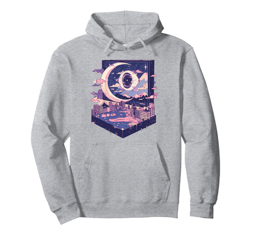 80S Citypop Aesthetic Pastel Vaporwave Hoodie - Trendy Graphic Men Women - T-Shirt, Sweatshirt, Hoodie