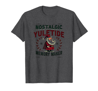 Nostalgic Yuletide Memory Maker Santa T-Shirt - Streetwear Style for Adults - T-Shirt, Sweatshirt, Hoodie