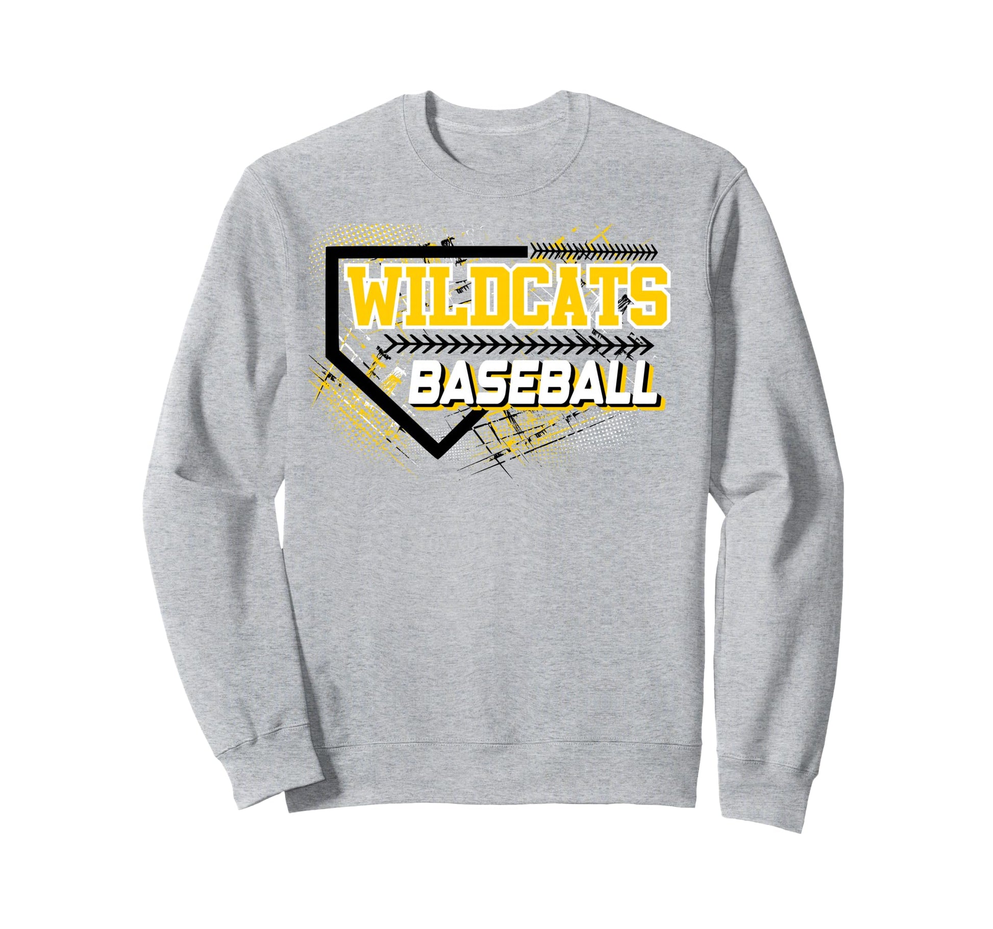 Wildcats Baseball Mom Sports Game Day Sweatshirt - Custom Art Print Unisex - T-Shirt, Sweatshirt, Hoodie