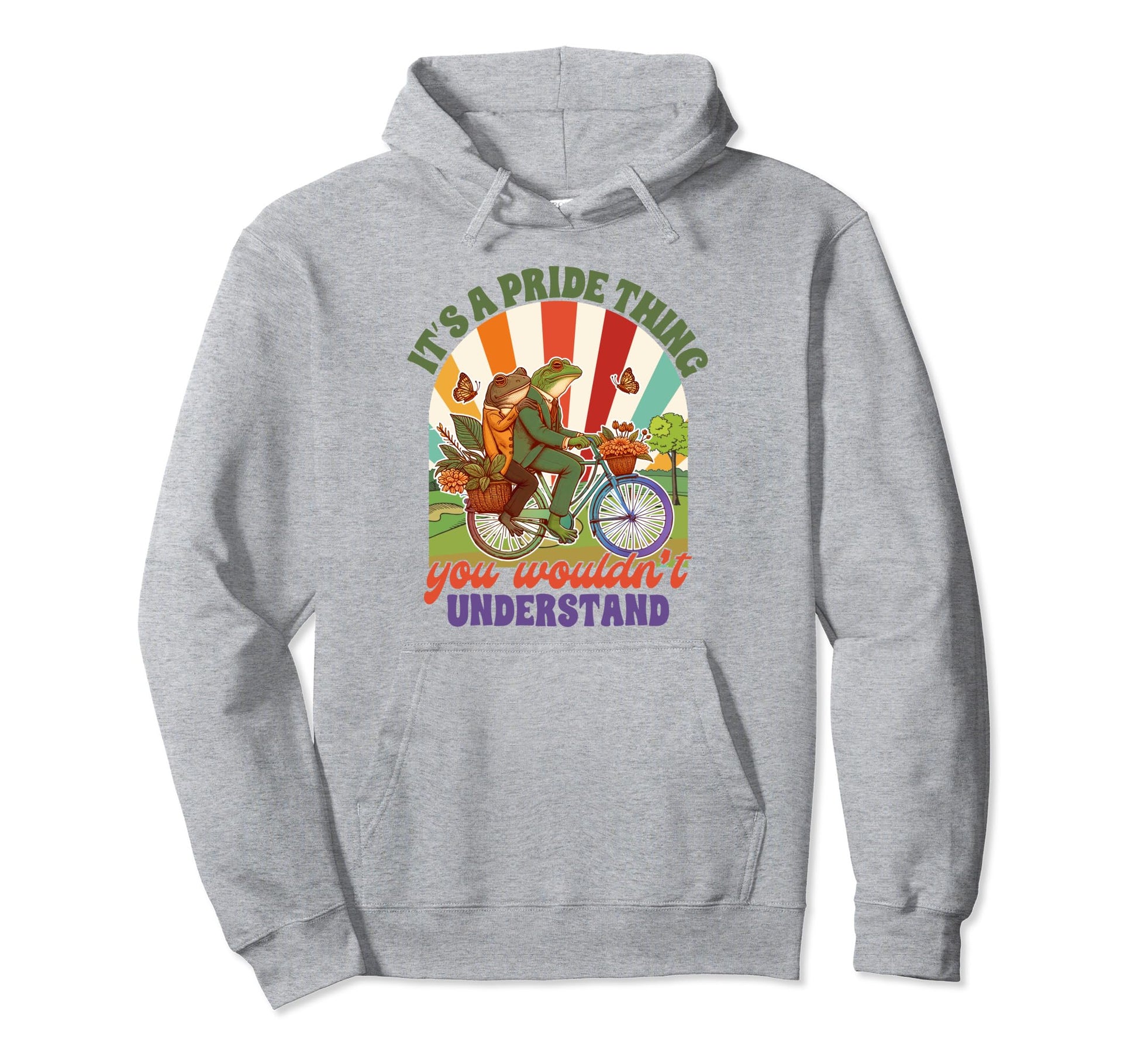 Gay Frog Toad Its Pride Thing You Hoodie - Unique Graphic for Adults - T-Shirt, Sweatshirt, Hoodie