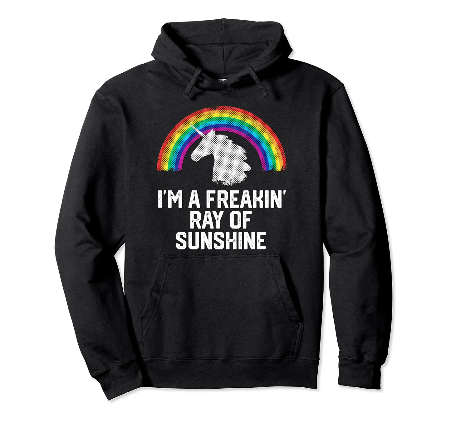 Gay Pride Funny Unicorn Rainbow Lgbt Hoodie - Graphic Print for Adults - T-Shirt, Sweatshirt, Hoodie