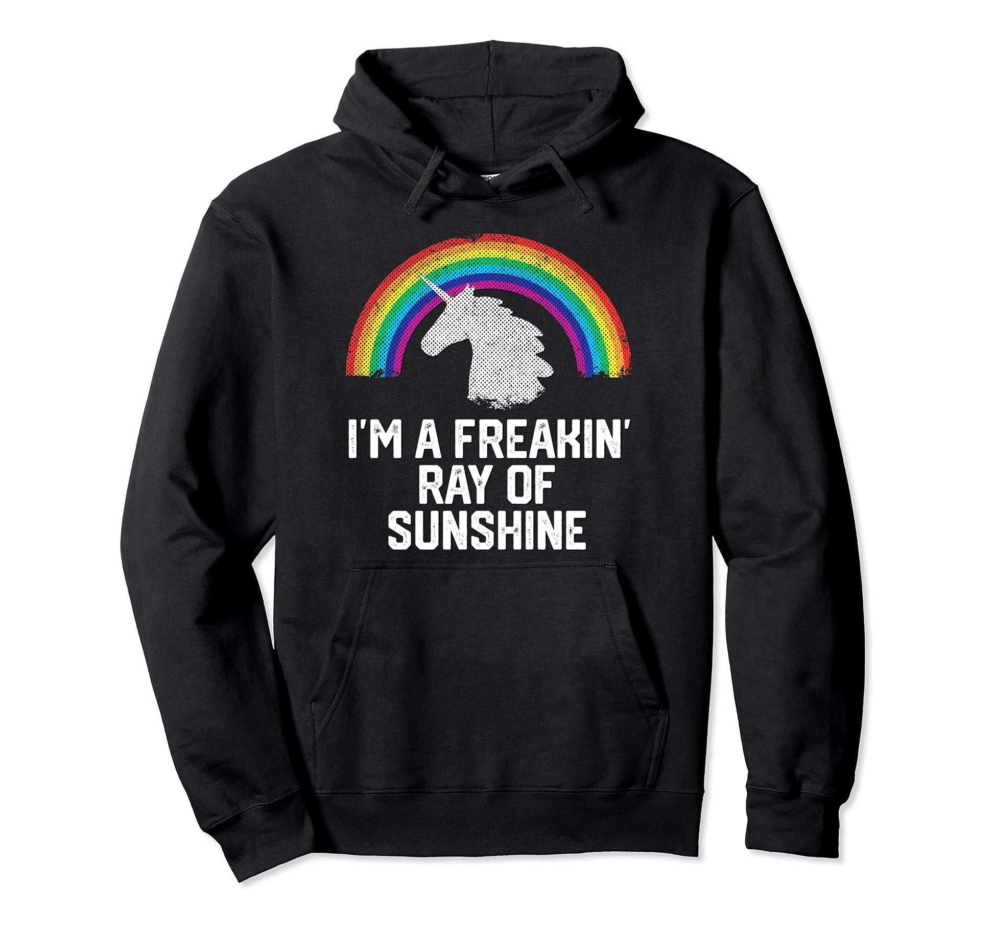 Gay Pride Funny Unicorn Rainbow Lgbt Hoodie - Graphic Print for Adults - T-Shirt, Sweatshirt, Hoodie